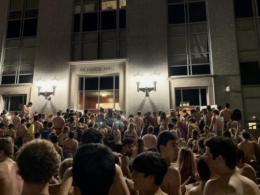 Every year, hundreds of Northeastern students strip for the Underwear Run.