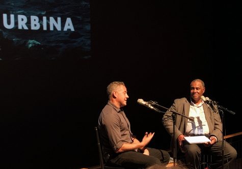 Ian Urbina discusses lawlessness on the ocean at New England Aquarium lecture