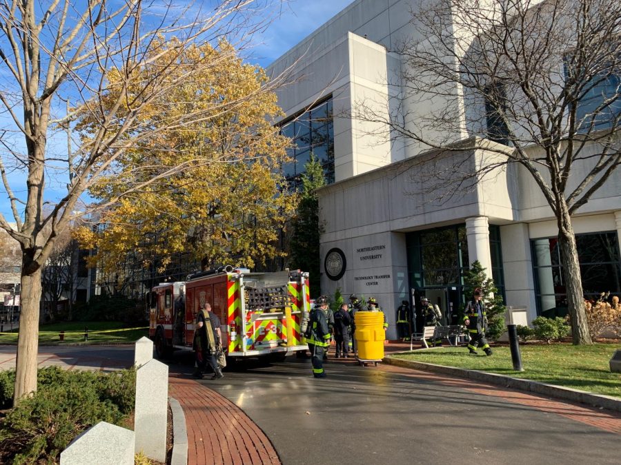 An alert was sent to all NU students at 1:08 p.m. informing students of a “potential hazardous materials incident in Egan Research Building” and instructing them to avoid the area.