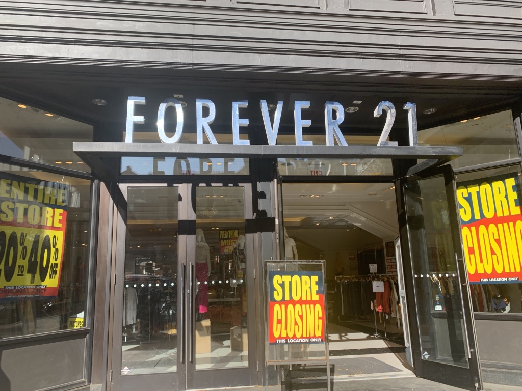 Forever 21 releases closure list, Tulare is on it