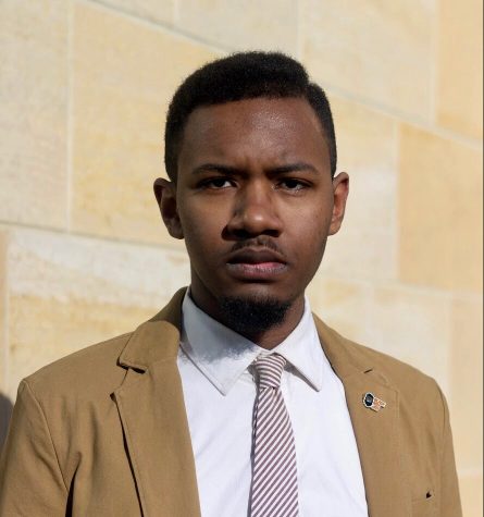 Student Charles Wallace-Thomas IV works to end discrimination on and off campus