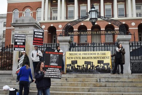 Anti-vaxxers protest bills for required immunization