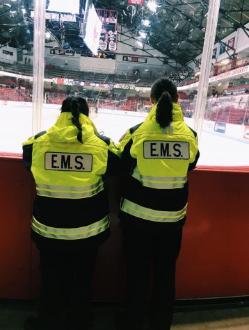 Student EMTs provide medical detail at events, promote education