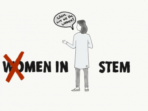 Women only make up about 28 percent of the STEM workforce.