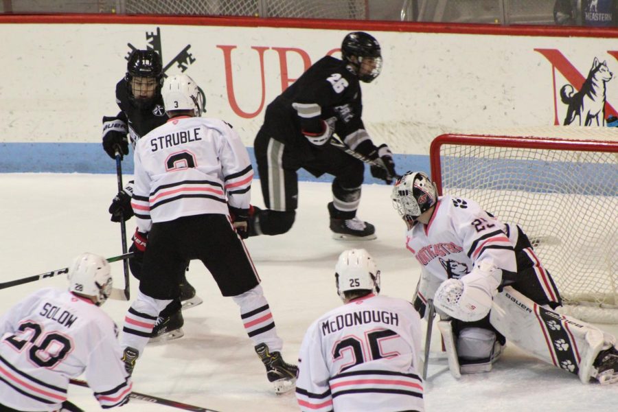 The Huskies beat Providence once and tied them once this weekend.