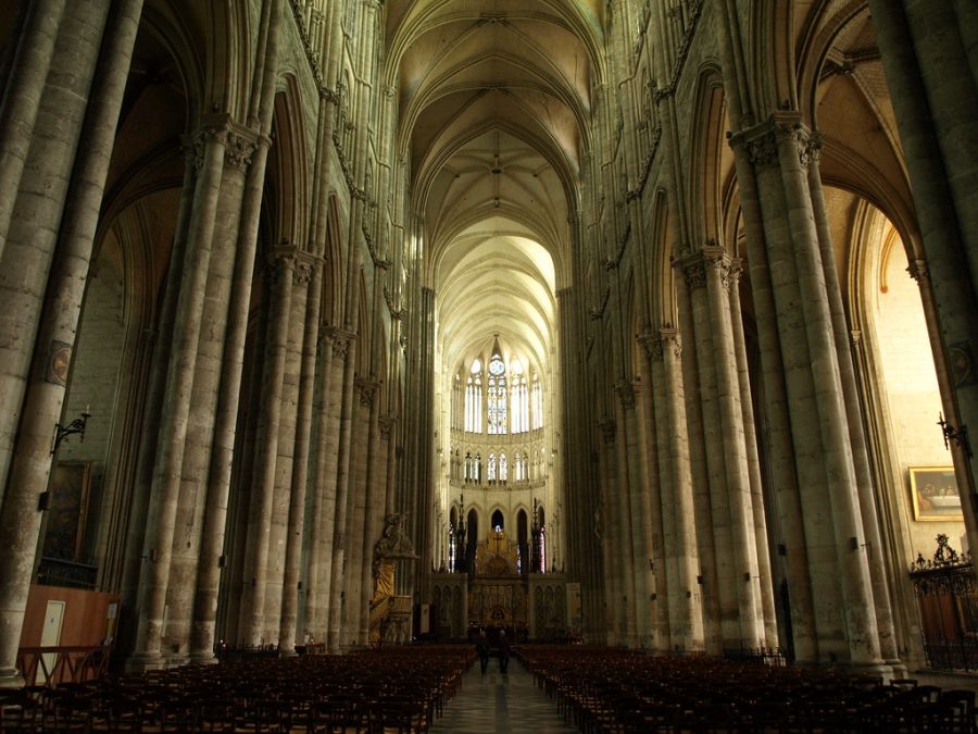 Amiens gothic architecture by barnyz is licensed with CC BY-NC-ND 2.0. To view a copy of this license, visit https://creativecommons.org/licenses/by-nc-nd/2.0/