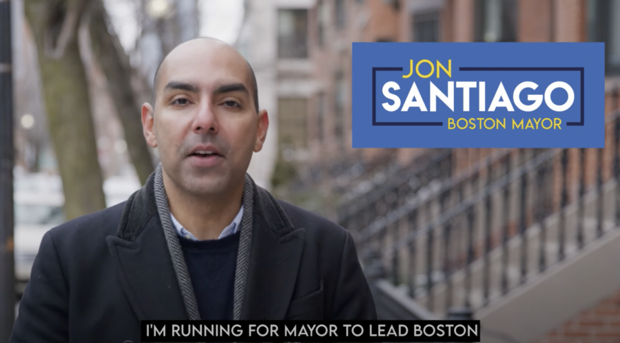 In his campaign launch video, State Rep. Jon Santiago said that as mayor, he will lead Boston to a recovery rooted in equity and opportunity.