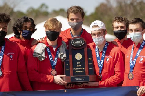 The Northeastern mens cross country team won the CAA Championship, ending William & Marys 20-year run.
