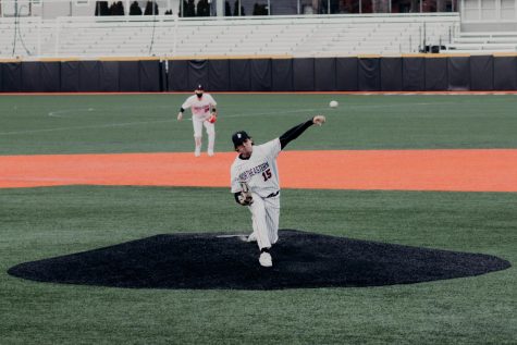 The Northeastern baseball team fell in this weekends series against  Old Dominion University, with a record of 3-4. 