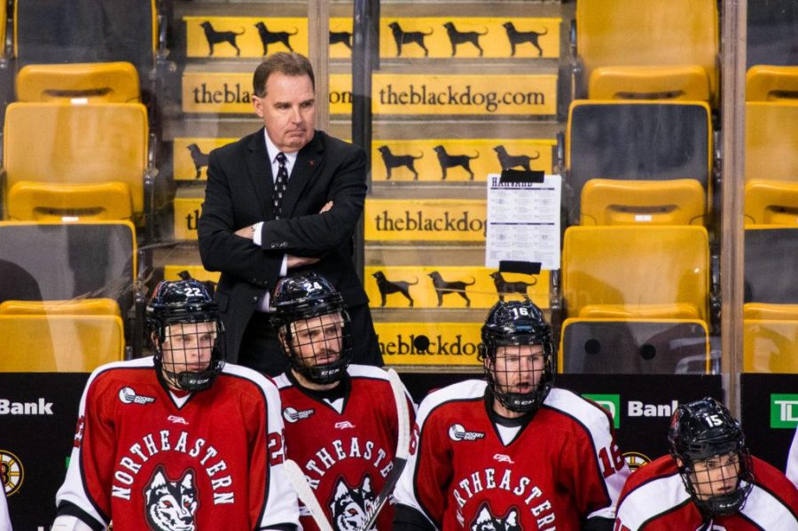 Jim+Madigan+will+become+the+new+director+of+athletics+after+coaching+mens+hockey+for+ten+years+at+Northeastern.