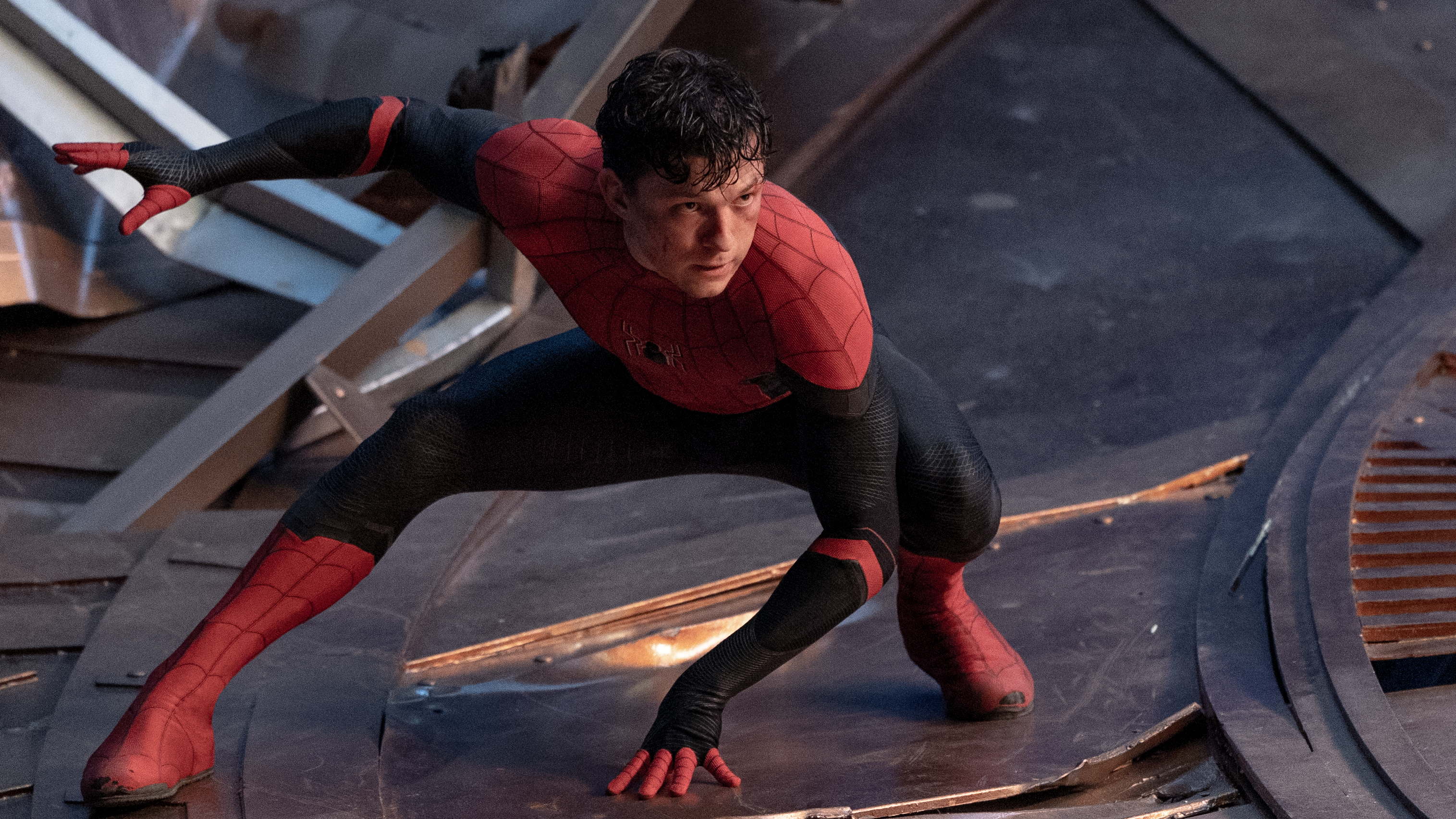 Tom Holland stars as Peter Parker/Spider-Man in Columbia Pictures SPIDER-MAN: NO WAY HOME. © 2012 Sony Pictures Digital Inc.  All Rights Reserved.