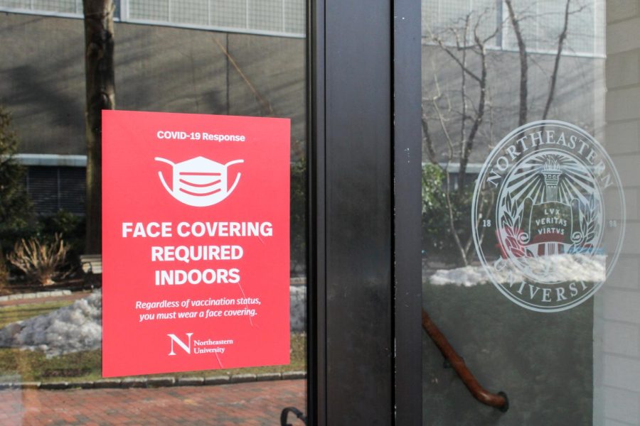 Northeastern announced March 1 that effective March 5 masks will not be required indoors in most settings on the Boston campus. The change came immediately after Mayor Michelle Wu announced Bostons mask mandate would also lift March 5. 