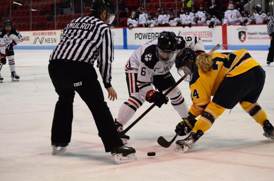 The Northeastern women’s ice hockey team  beat University of Maine 3-1 in the Hockey East semifinals. 