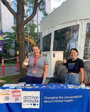 Members of the student organization Active Minds regularly work with the rest of the student body to help address their concerns about mental health resources on campus. Photo courtesy of MK Moskowitz.