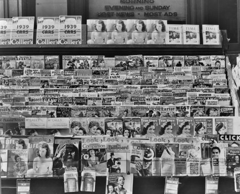 The Kardashians have transformed their tabloid and reality television legacy into a commercial empire. A Newsstand in Omaha, Nebraska. November 1938. by polkbritton is marked with CC PDM 1.0.