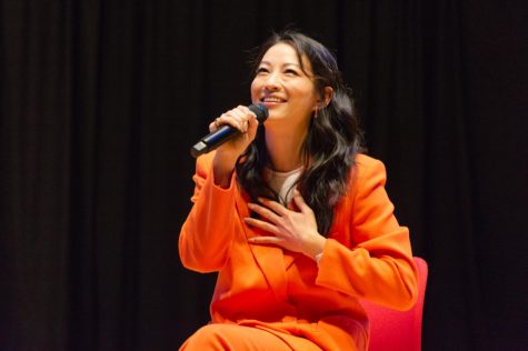 Northeasterns  Asian Student Union hosted actress Arden Cho for its biannual “A Night With…” speaker series.