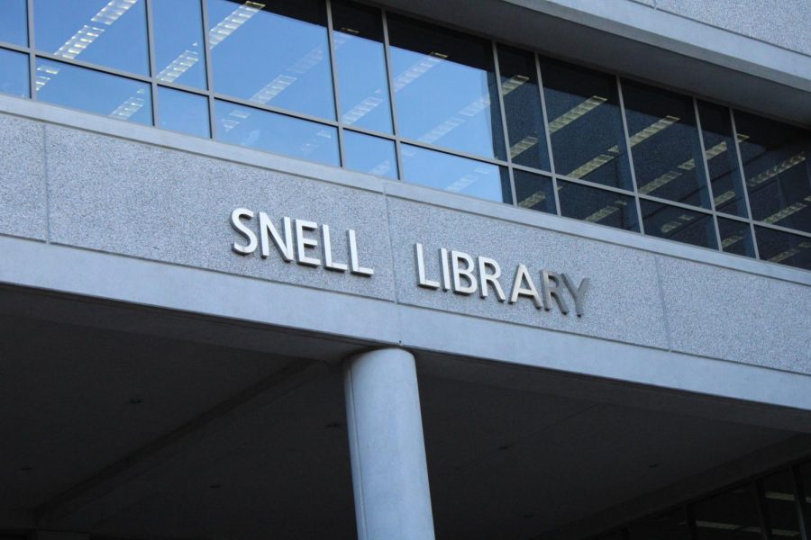 Snell+Librarys+4th+floor+quiet+policy+is+not+respected+among+many+students.