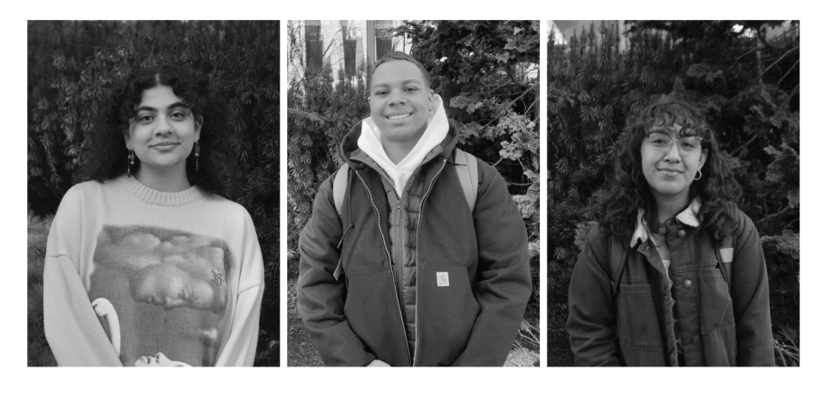 Clara Barsoum, Donte Lewis and Cynthia Barrera each experience challenges as first-generation low-income students. Many FGLI students have found support in Northeastern’s FGLI Student Union, which provides a community for students to share experiences and information with each other.