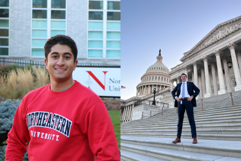 Kathan Ramnath and Giovanni Falco (left to right) are running for President and Executive Vice President of the student body, respectively. Elections opened March 20 and run until March 26. Photos courtesy Giovanni Falco and Ramnath-Falco campaign.