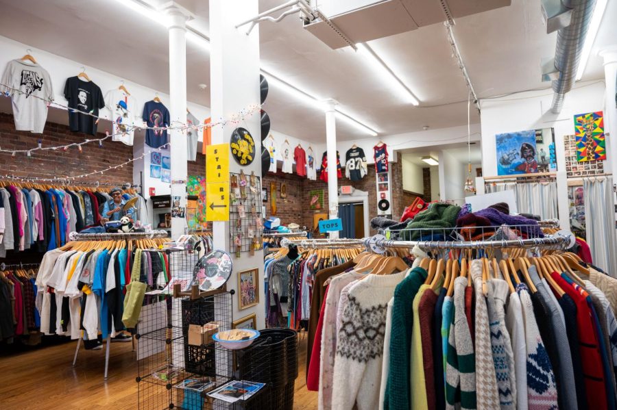 Boston consignment store combines sustainable fashion, music and