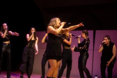Northeastern a cappella group Pitch Please! performs at the Fenway center April 17. Pitch, Please! was founded in 2012 and, in the years since, have established themselves as a force to be reckoned with in the a cappella world.