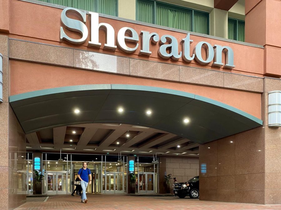 The owners of the Sheraton Boston Hotel in Copley Square will soon file detailed plans to permanently convert the the 428-room south tower into a dormitory with room for about 854 students.