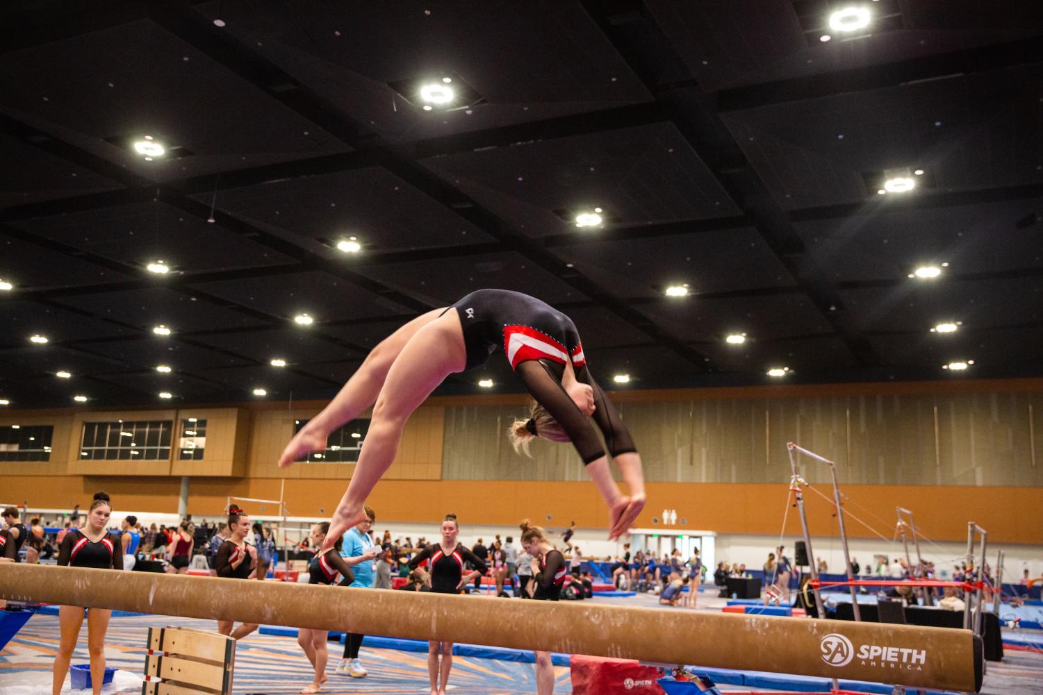 Gymnastics bonds over childhood games, competitive spirit at