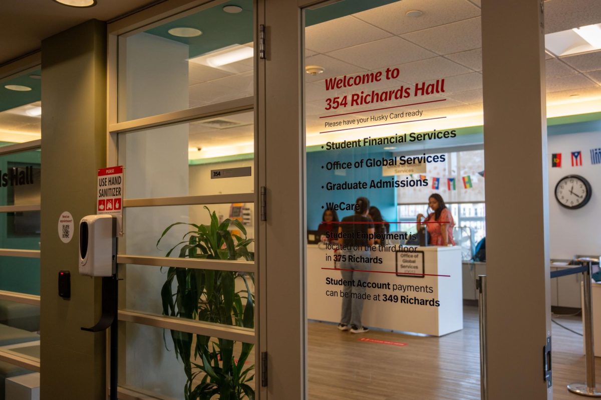 354 Richards Hall is home to a variety of services in addition to the Office of Global Services. Expanding the range of campuses beyond the Northeast allowed Northeastern to make greater use of these services.