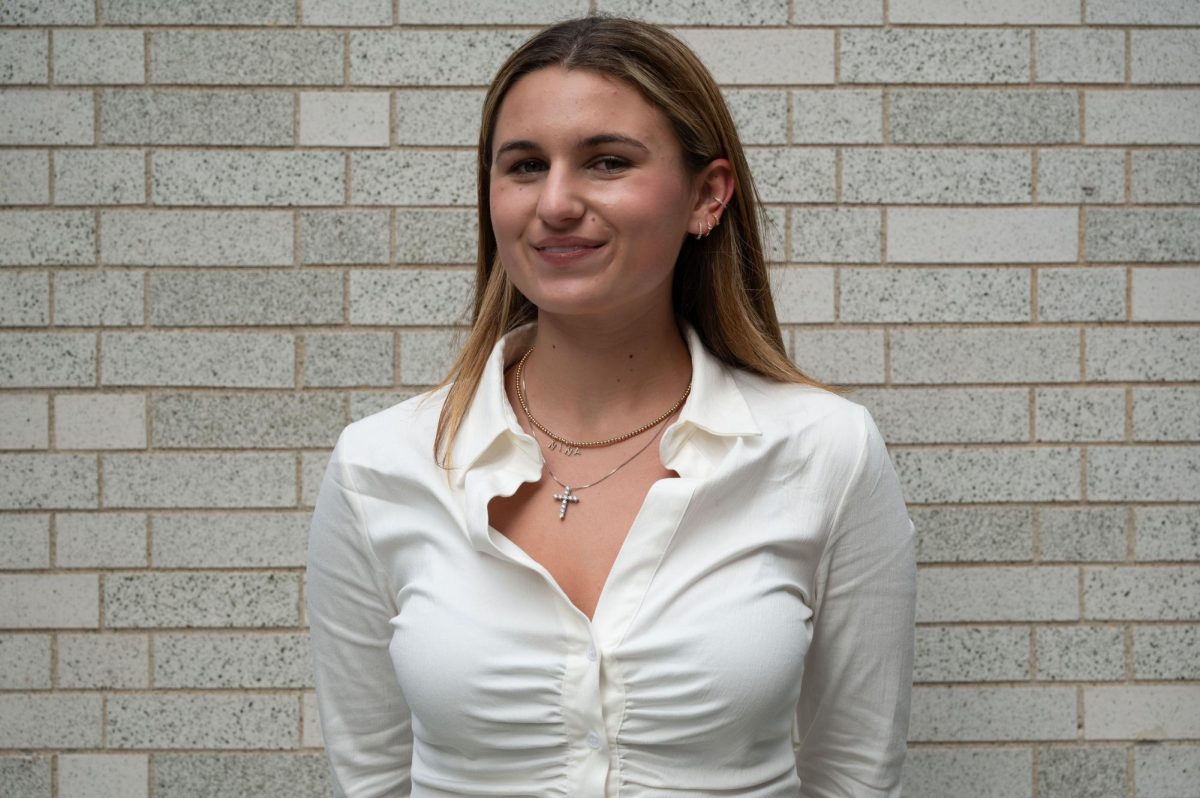 Nina Christofilis poses for a headshot. Christofilis has interviewed and featured the stories of many successful women in business through The Ladyboss Podcast.