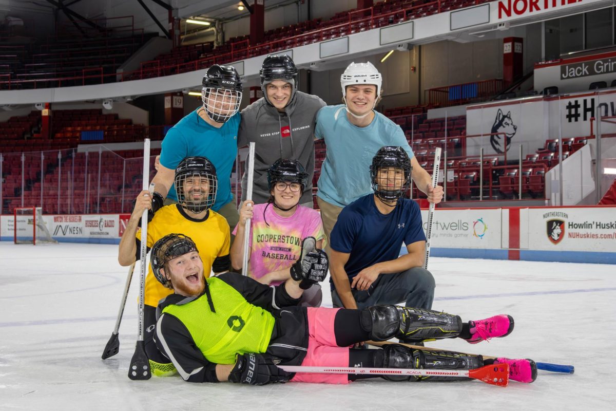 Team Cherrybombs poses for a photo after defeating S Ferrante in a competitive shootout. After playing with each other for many semesters, the Cherrybombs were proud of its improvements.