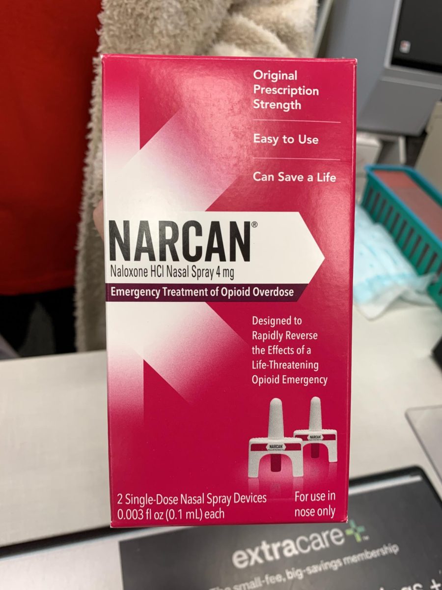 A box containing two doses of Narcan. While a prescription is no longer required for someone to obtain Narcan, there is still a need for increased accessibility to the medicine. 