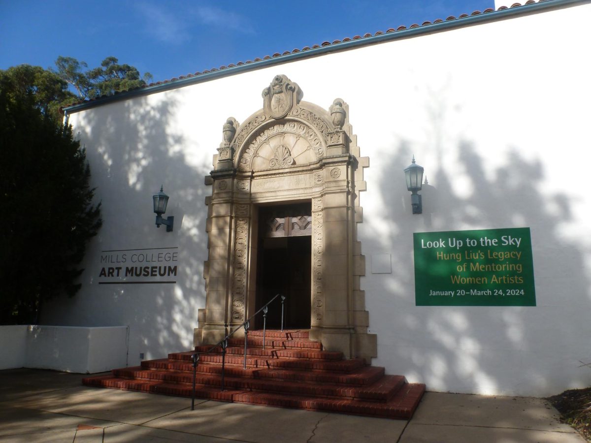 The Mills College Art Museum stands at 5000 MacArthur Blvd in Oakland, CA. Look up to the Sky, dedicated to Bay Area creator Hung Liu, opened Jan. 20 and will be open until March 24.