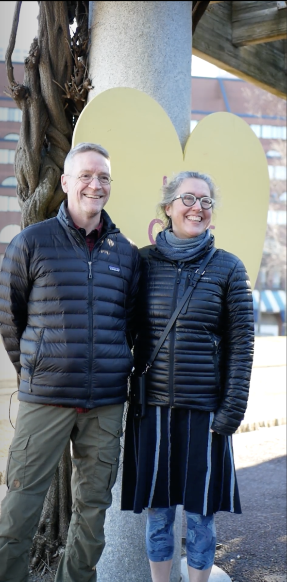 Stephen Howe and Michaela Harkins share their 33 years of love