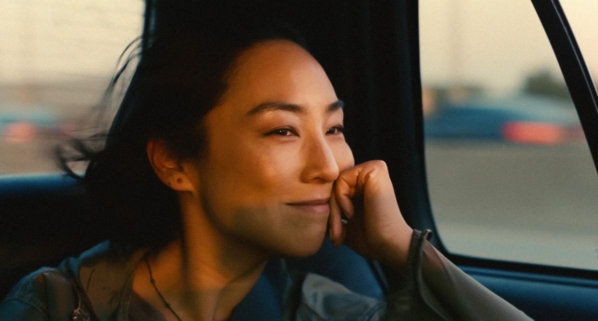 Greta Lee stars as Nora Moon, a New York-based playwright, in Past Lives. The film garnered two Oscar nominations: Best Picture and Best Original Screenplay. Photo courtesy A24.