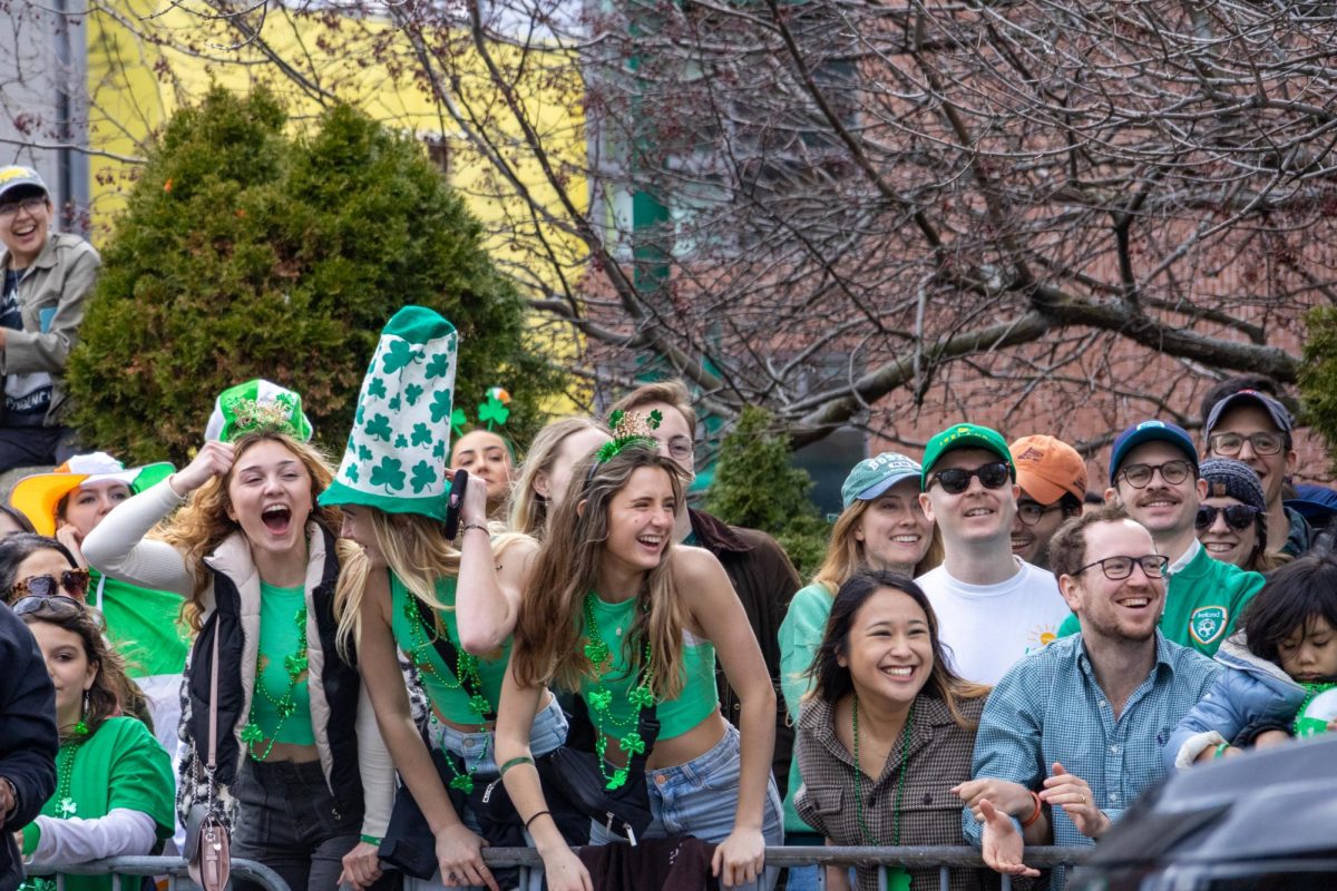 VIDEO: Northeastern students take part in South Boston’s time-honored St. Patrick’s Day Parade