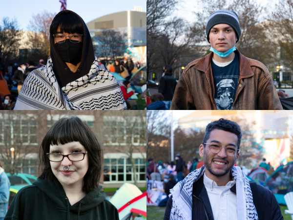Perspectives from the protest: Why Northeastern, other university, outside demonstrators are participating