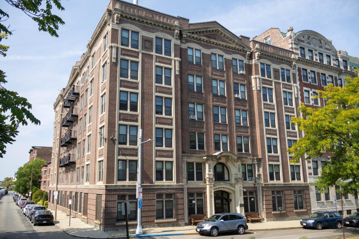 Home of the Our Lady's Guild House, the building at 20 Charlesgate W. features many single occupant apartments. The Our Lady Guild House is surrounded by areas to dine and shop. A public meeting held Sept. 19 allowed people to ask questions about the possibility of renovating the building.