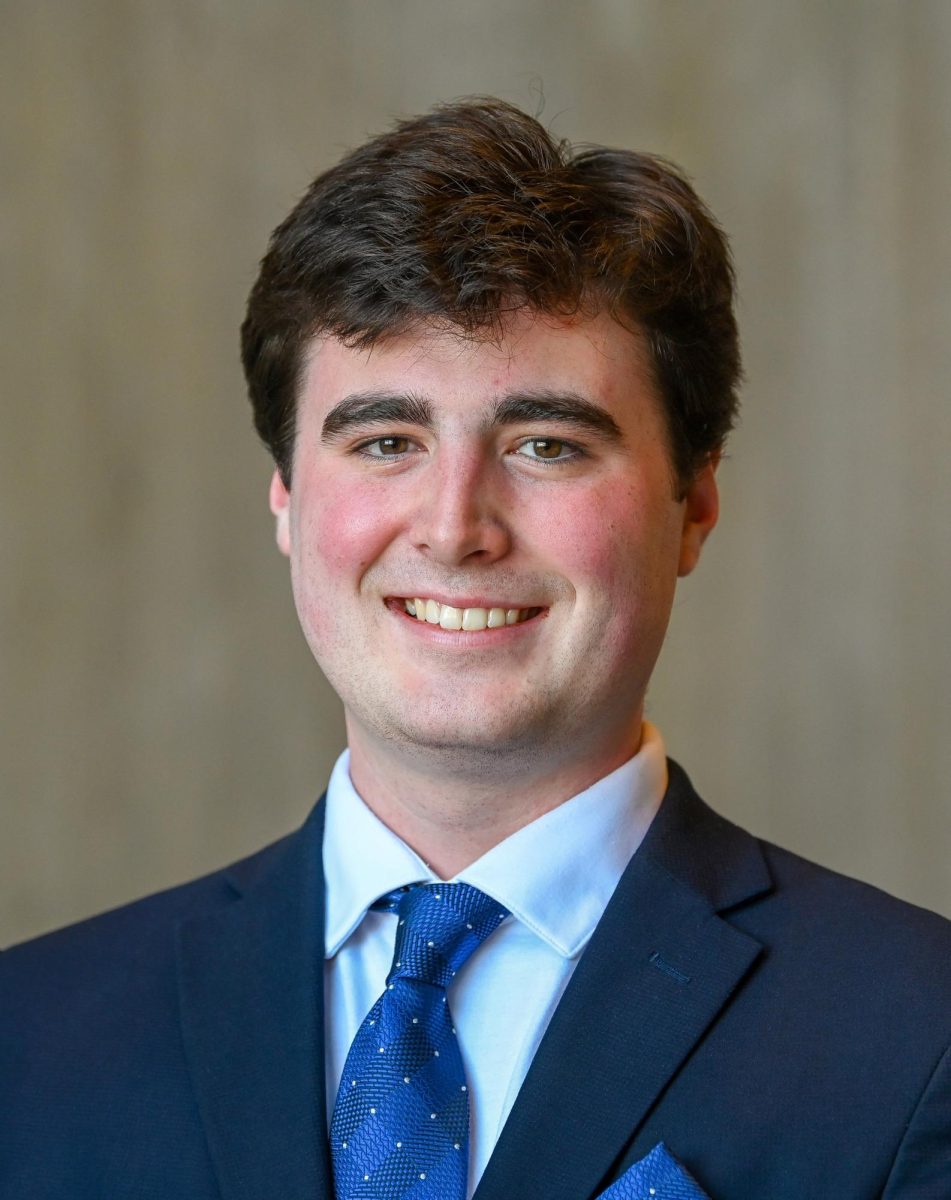 Maccon Bonner poses for a headshot. Bonner began his role as the Mission Hill liaison last April. Photo courtesy Maccon Bonner.