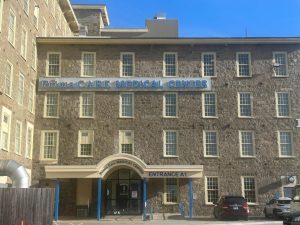 The exterior of 277 Pleasant St. in Fall River. Northeastern recently announced its plan to add a campus on the fifth floor of the building for its accelerated nursing program.