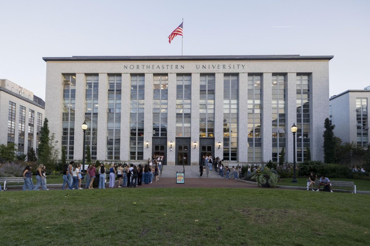 Students participate in sorority rush week activities Sept. 12, 2024. Following high demand during the fall semester rush week, Northeastern Panhellenic announced Nov. 18 a Delta Gamma chapter would be coming to campus.