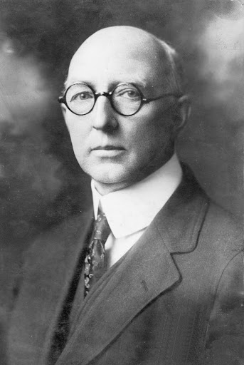 Frank Palmer Speare poses for a headshot. Speare was Northeastern’s first president and served from 1898 to 1940. Photo courtesy Northeastern University Library, Archives and Special Collections.