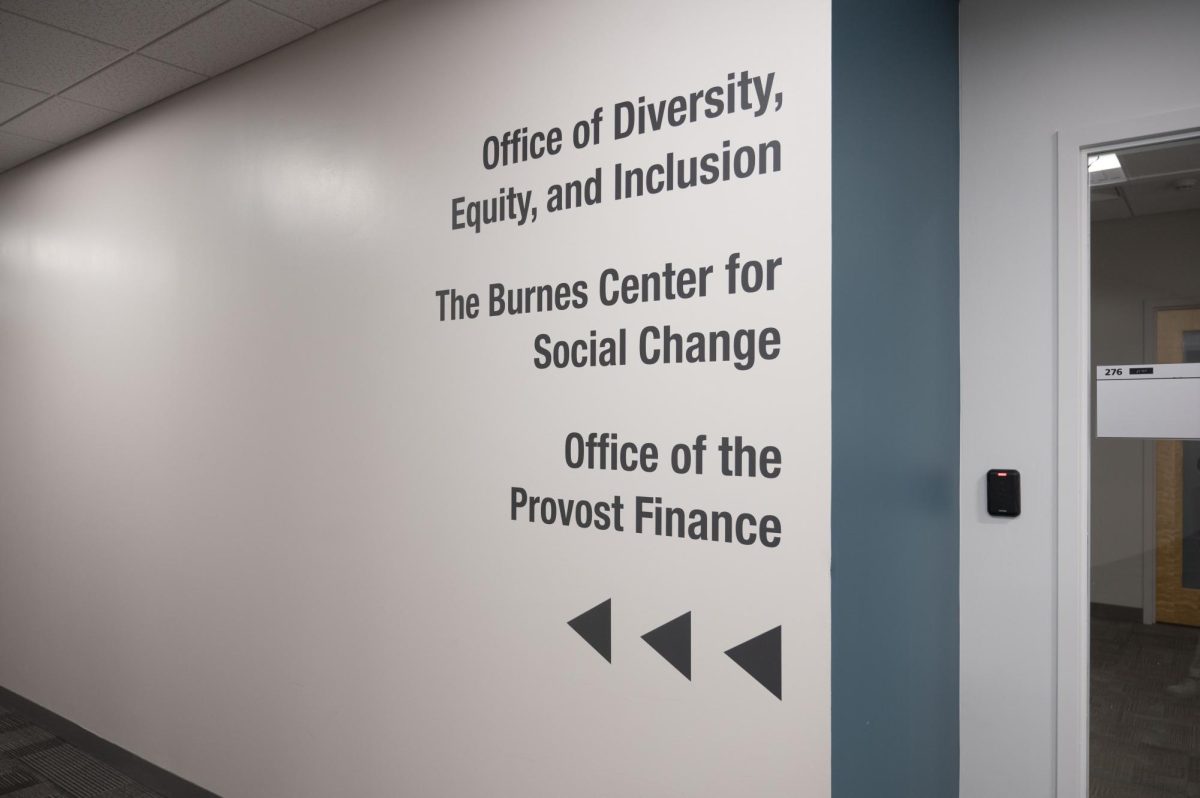 Northeastern's DEI office at 271 Huntington Ave. Following the shut down of Northeastern's DEI websites, students expressed concerns over the future of underrepresented communities on campus.