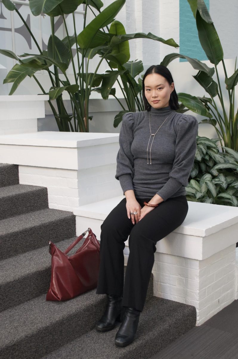 Yeani Kwon poses for a photo. Kwon became the president of the Northeastern Fashion Society in late 2023.