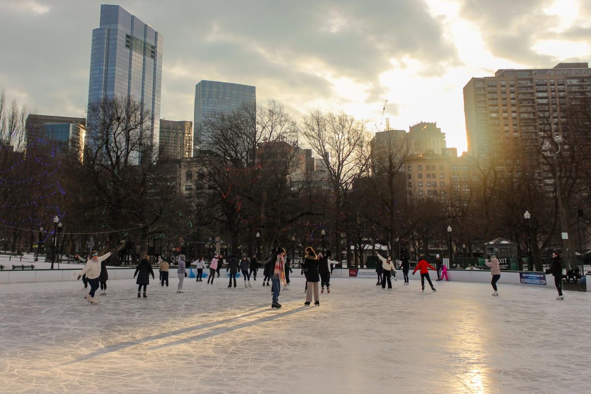 The sun rises over the Frog Pond during the IceFlow class. The scenery was one of the class’ highlights, according to Schran and attendees.