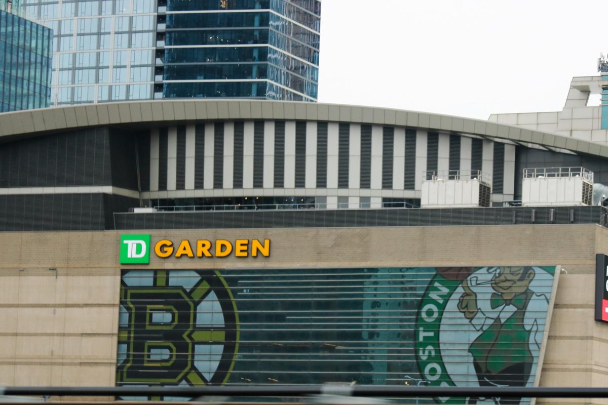 The TD Garden in downtown Boston with Celtics and Bruins signage. The arena hosted thousands of events, from sports games to concerts. File Photo by Harriet Rovniak