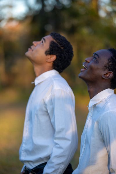 Brandon Wilson (left) and Ethan Herisse star in "Nickel Boys." The film was based on Colson Whitehead's novel "The Nickel Boys." Photo courtesy Amazon Content Services LLC.