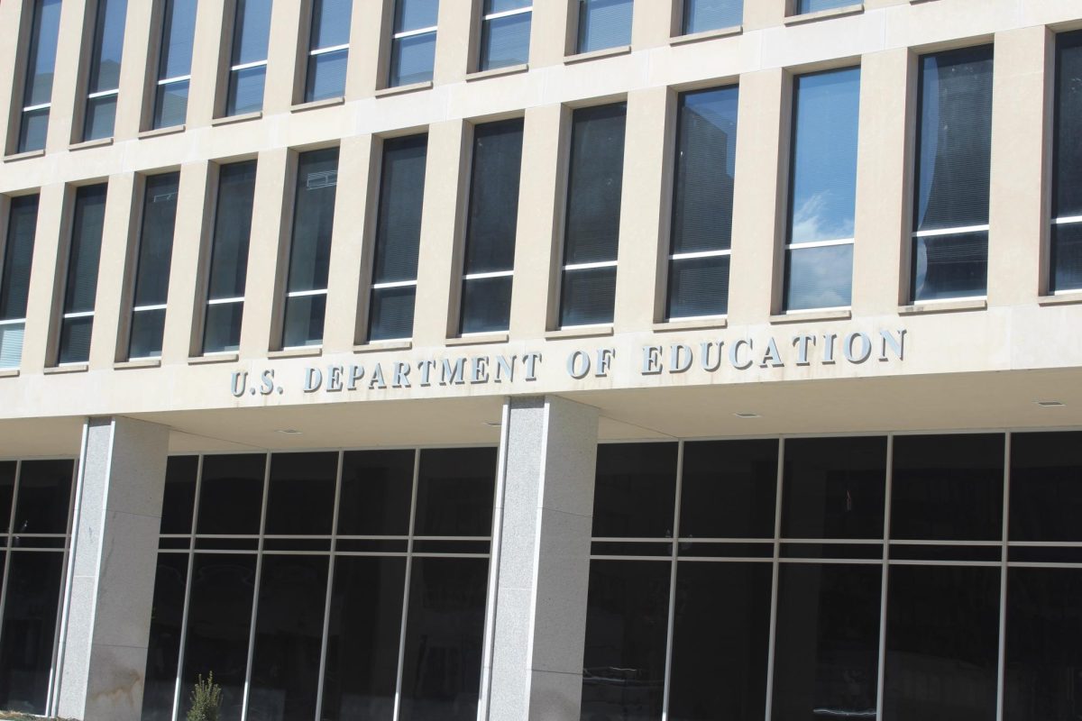 The Department of Education building in Washington. Nearly half of its employees were fired March 11, raising legal concerns and widespread fear among federal workers.