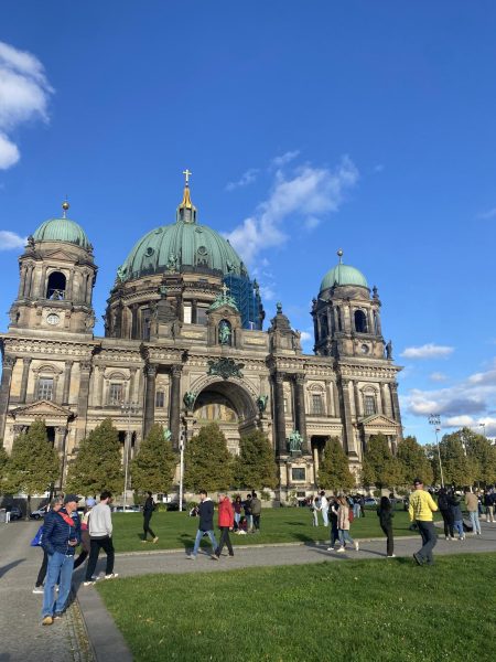 The Berlin Cathedral. N.U.in students studied at the Council on International Educational Exchange Berlin campus.