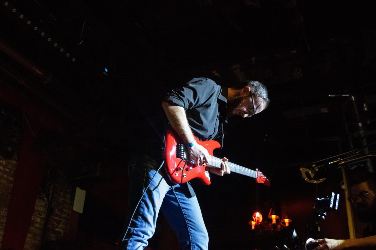 John Fedele competes for the title of the “Ultimate Shredder” Feb. 26. Fedele won the contest and the $10,000 prize.